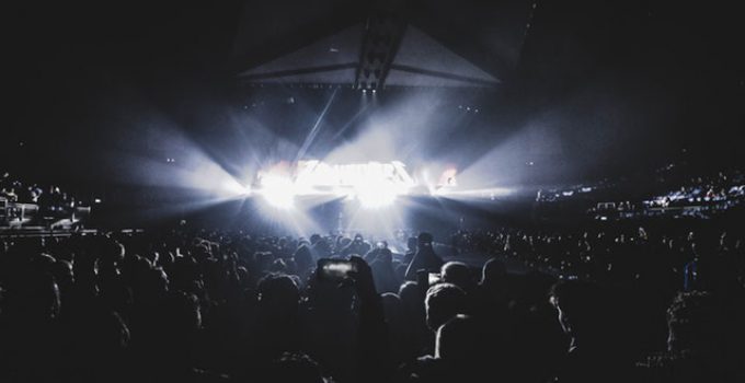 Publik på en konsert